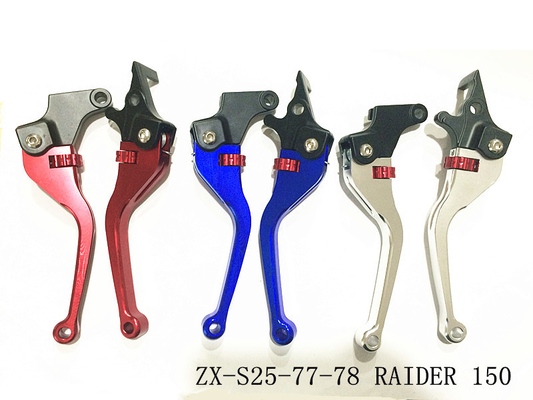 Levier décoratif coloré multi Tmx/Hd3/Rxk/Thunder-125 de guidon de moto