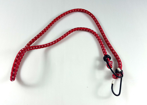 Corde élastique escamotable de moto avec des crochets/la longueur courroie 80-140cm de bagage